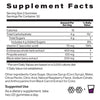 Supplement facts for Physician's Choice Elderberry Gummies