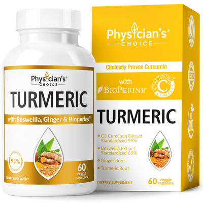 Physician's Choice Turmeric with BioPerine 60-count